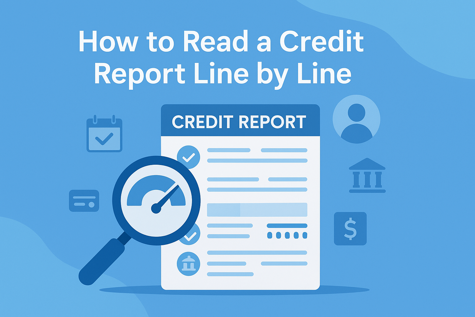 how to read a credit report
