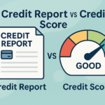 credit report vs credit score