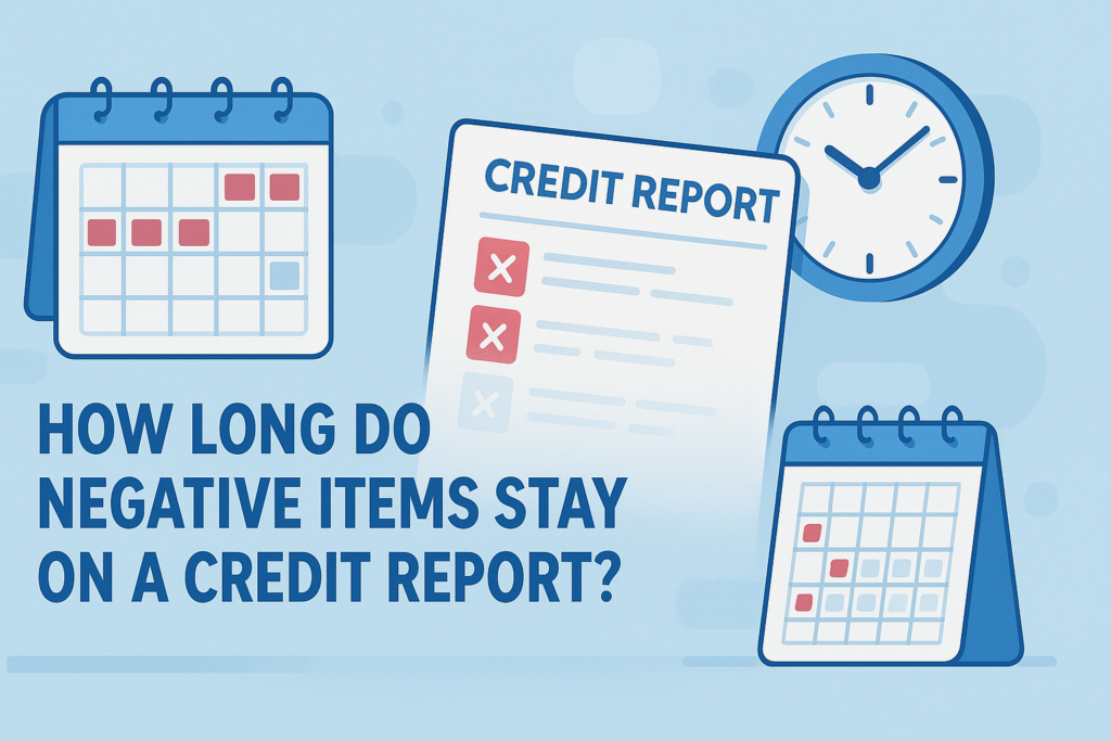 How Long Do Negative Items Stay on a Credit Report