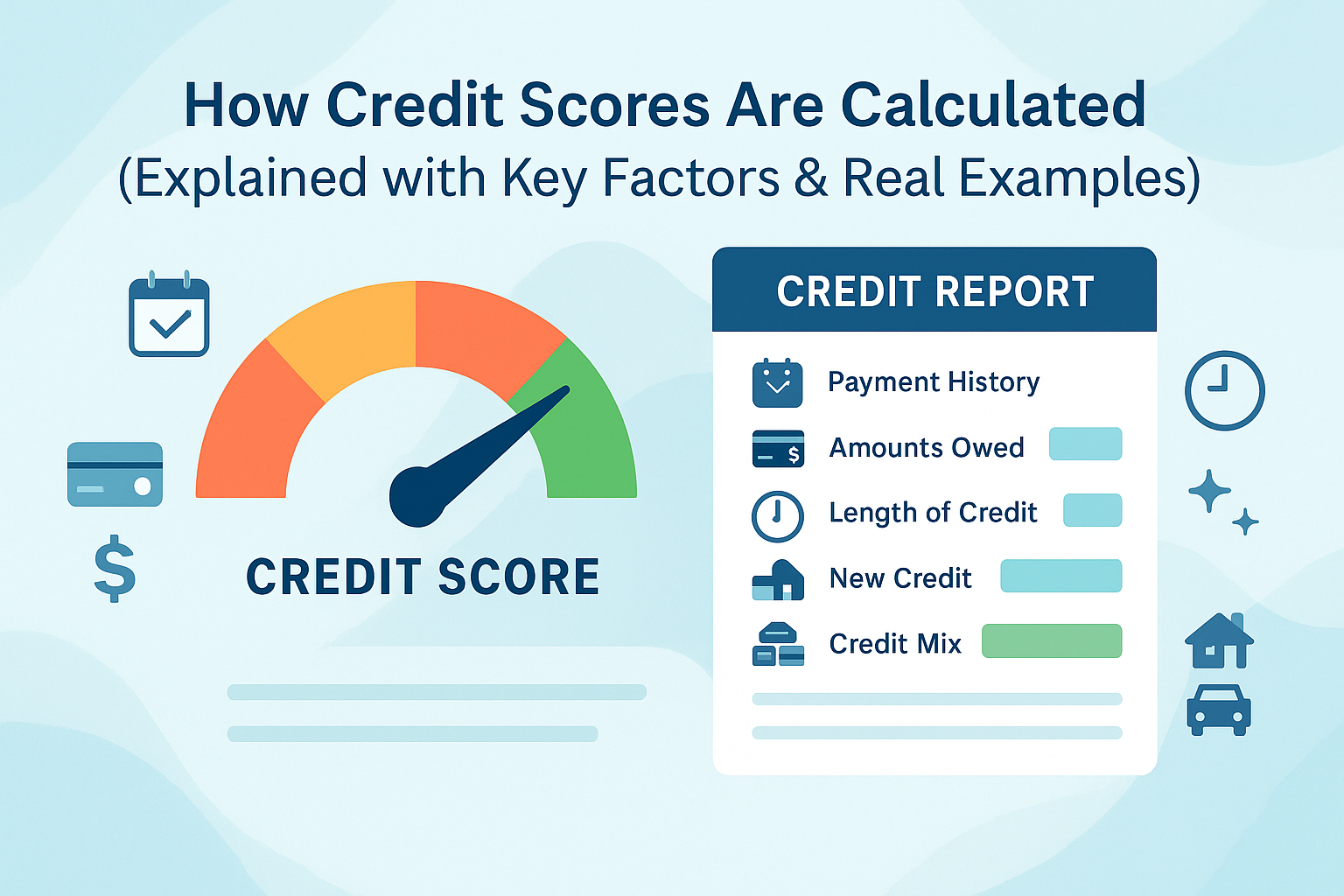 How Credit Scores Are Calculated
