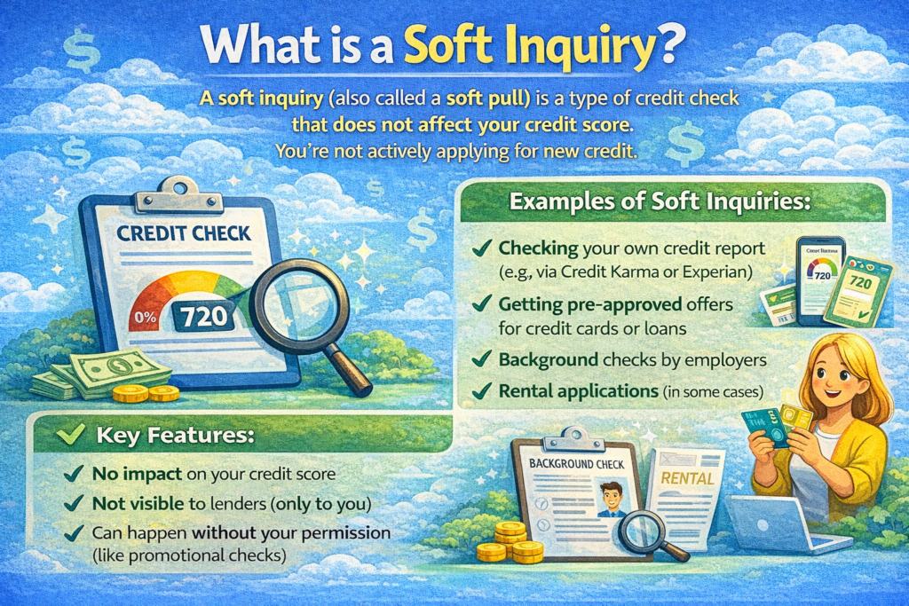What is a soft inquiry