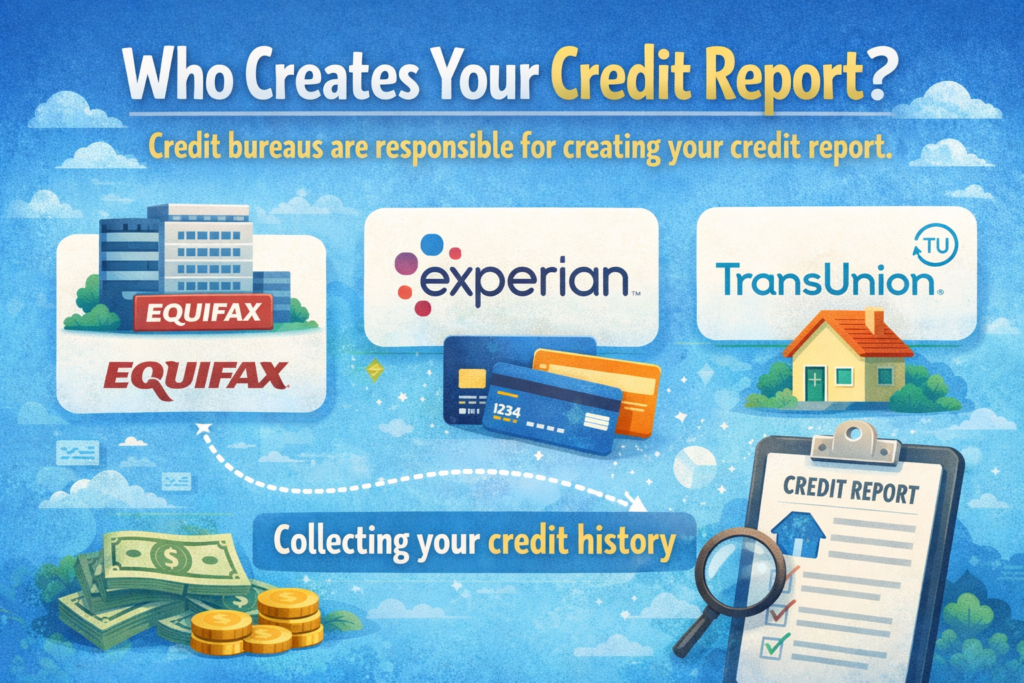 Who creates your credit report